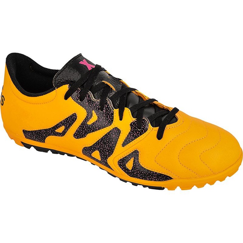 The adidas X 15.3 Tf M football boots orange