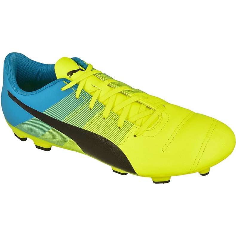 Puma evoPOWER 4.3 Fg M 10353601 football boots yellow yellow Puma evoPOWER 4.3 Fg M 10353601 football boots yellow yellow
