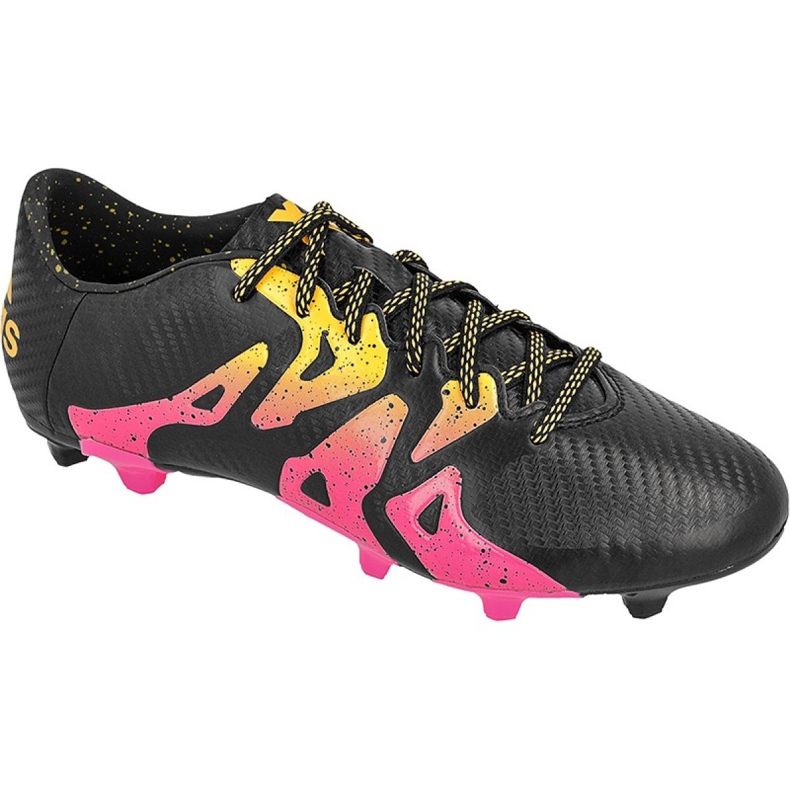 Adidas X 15.3 FG / AG M S74633 football boots black black Adidas X 15.3 FG / AG M S74633 football boots black black