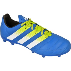 Adidas Ace 16.3 FG / AG M Leather AF5163 football shoes blue blue Adidas Ace 16.3 FG / AG M Leather AF5163 football shoes blue blue