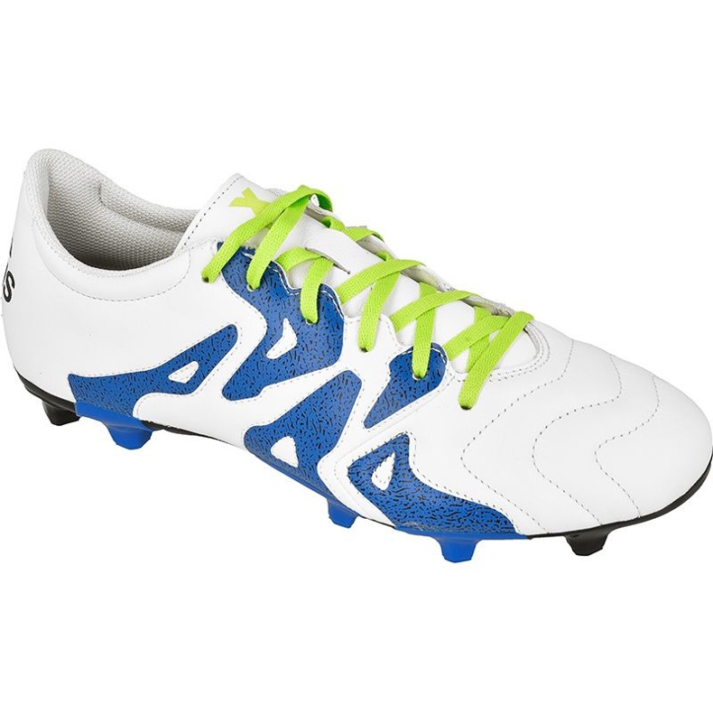 Adidas X 15.3 FG / AG M Leather S74641 football boots white
