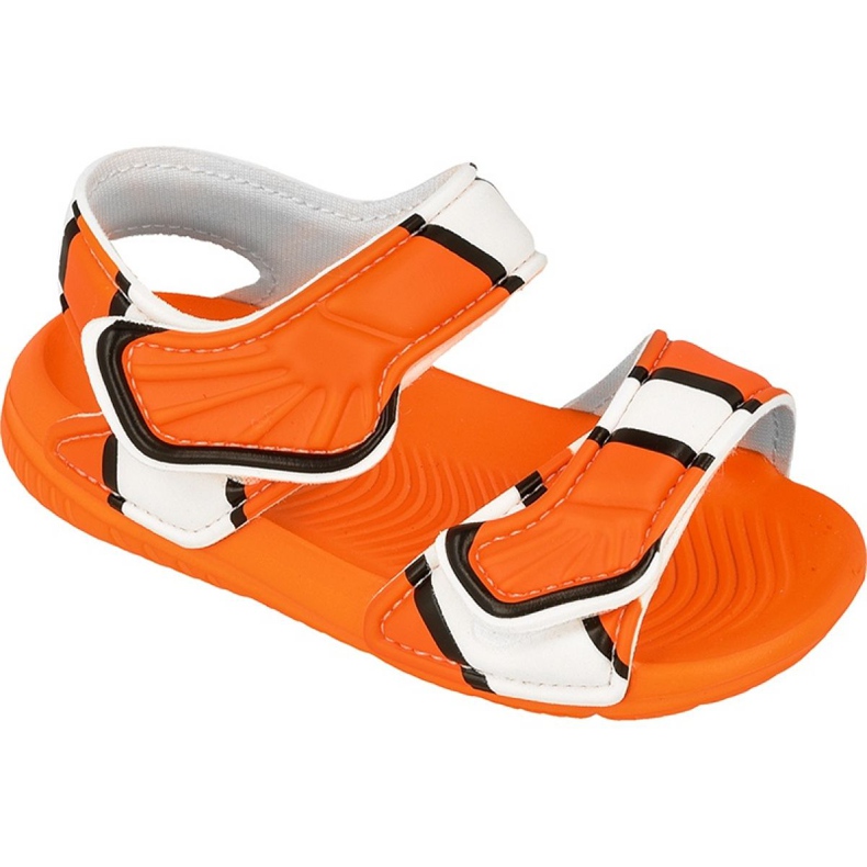 Adidas Disney Akwah 9 I Nemo Kids AF3921 sandals white orange