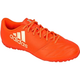 Adidas X 16.3 Tf M Leather football boots red Adidas X 16.3 Tf M Leather football boots red