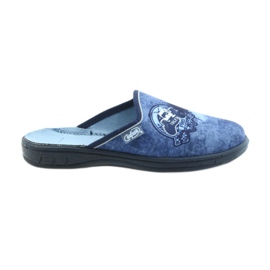 Befado children's shoes slippers 707Y396 navy blue blue Befado children's shoes slippers 707Y396 navy blue blue