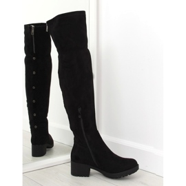 Over-the-knee boots black 0-207 black
