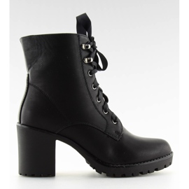 Black high-heeled workers B2889-KB Black