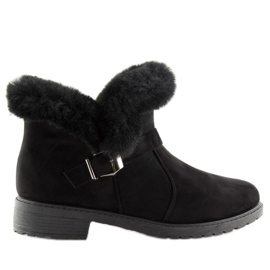 Black Women's black boots SJ1821-1 Black