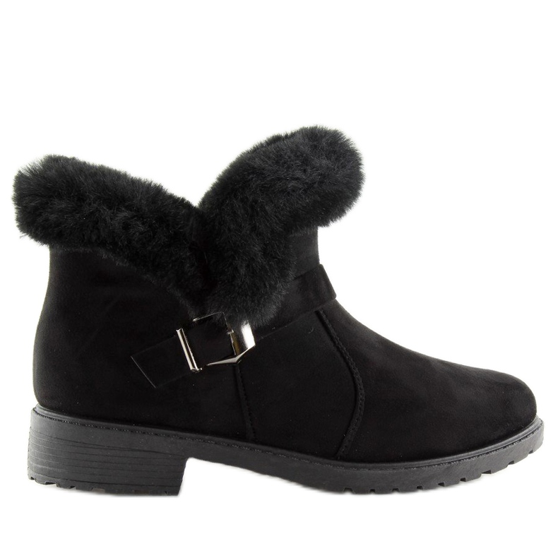 Black Women's black boots SJ1821-1 Black