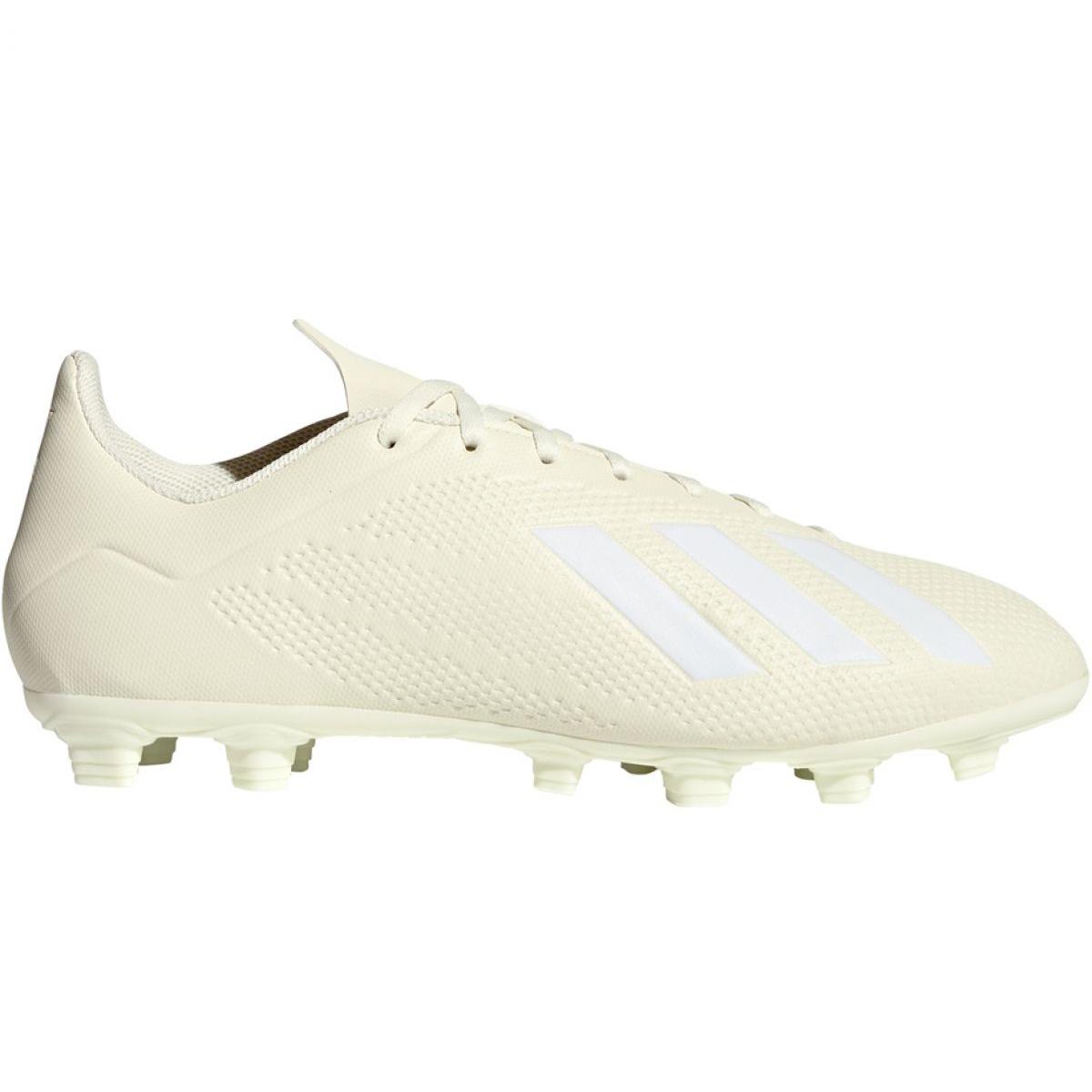 Adidas X 18.4 Fg M DB2187 football boots beige white