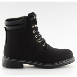 Black insulated timber boots BB2022-KB Black Black insulated timber boots BB2022-KB Black