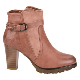 Super Me Elegant powder boots pink