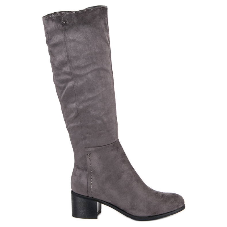 Super Mode Comfortable Gray Boots grey
