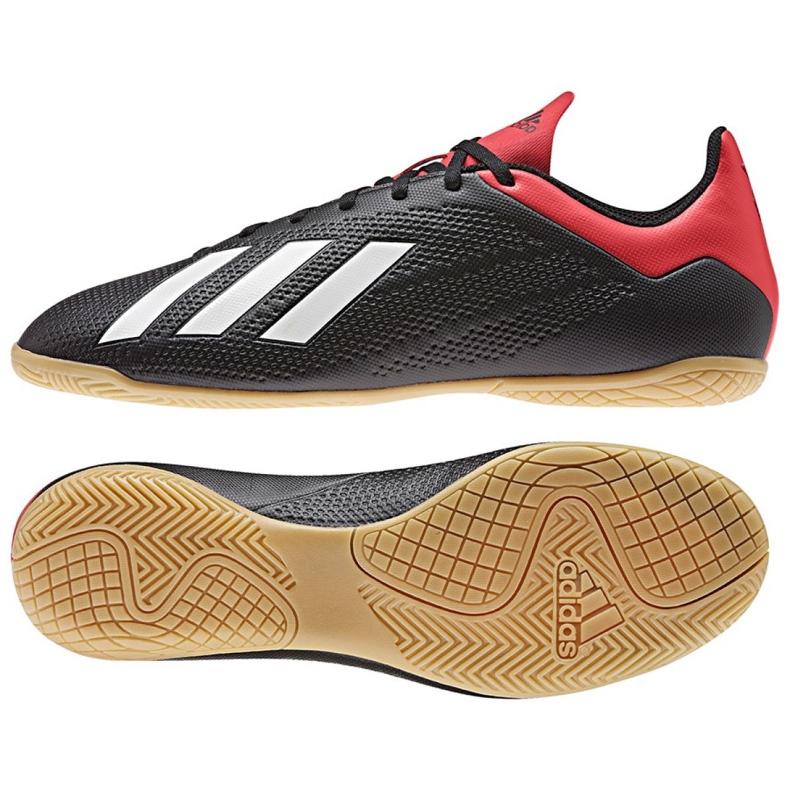 Indoor shoes adidas X 18.4 In M BB9405 black black Indoor shoes adidas X 18.4 In M BB9405 black black