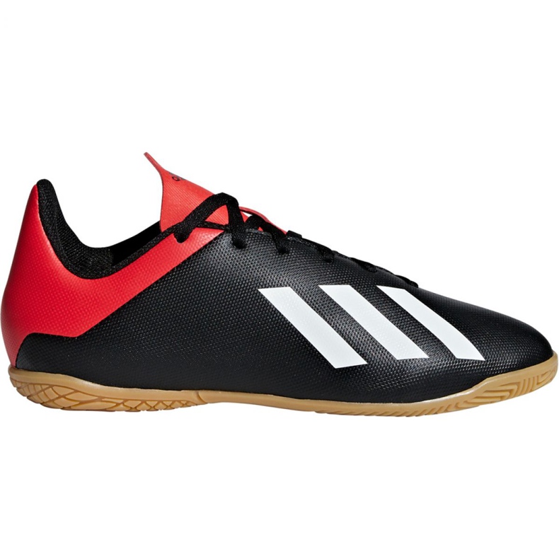 Indoor shoes adidas X 18.4 In Jr B9409 black black