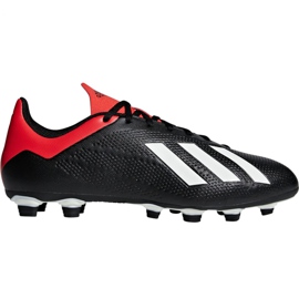 Adidas X 18.4 Fg M BB9375 football boots black black Adidas X 18.4 Fg M BB9375 football boots black black