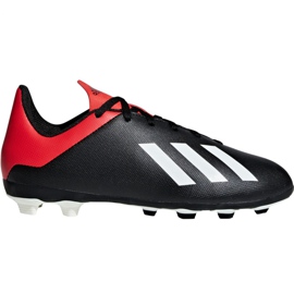 Adidas X 18.4 FxG Jr BB9378 football boots black black