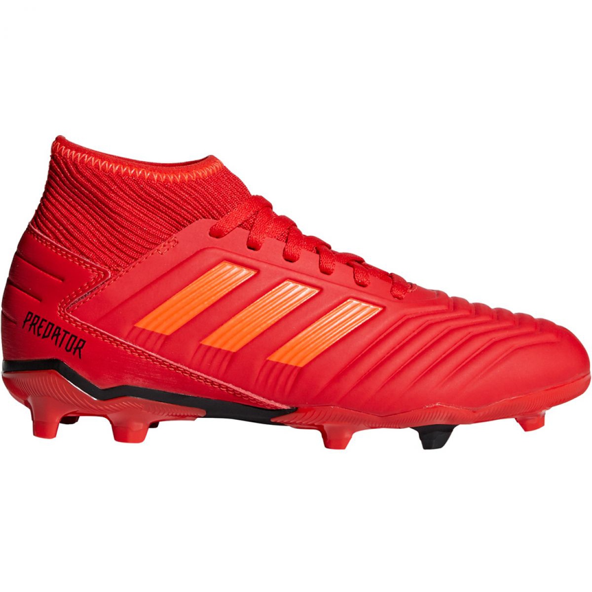 Adidas Predator 19.3 Fg Jr CM8534 football boots orange orange KeeShoes