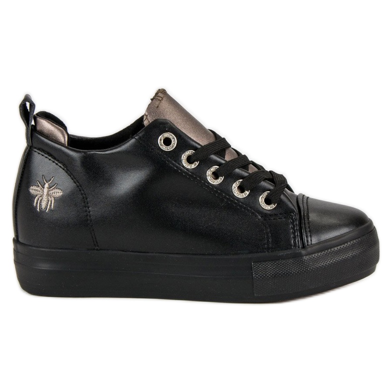 Mckeylor Sports shoes black yellow Mckeylor Sports shoes black yellow