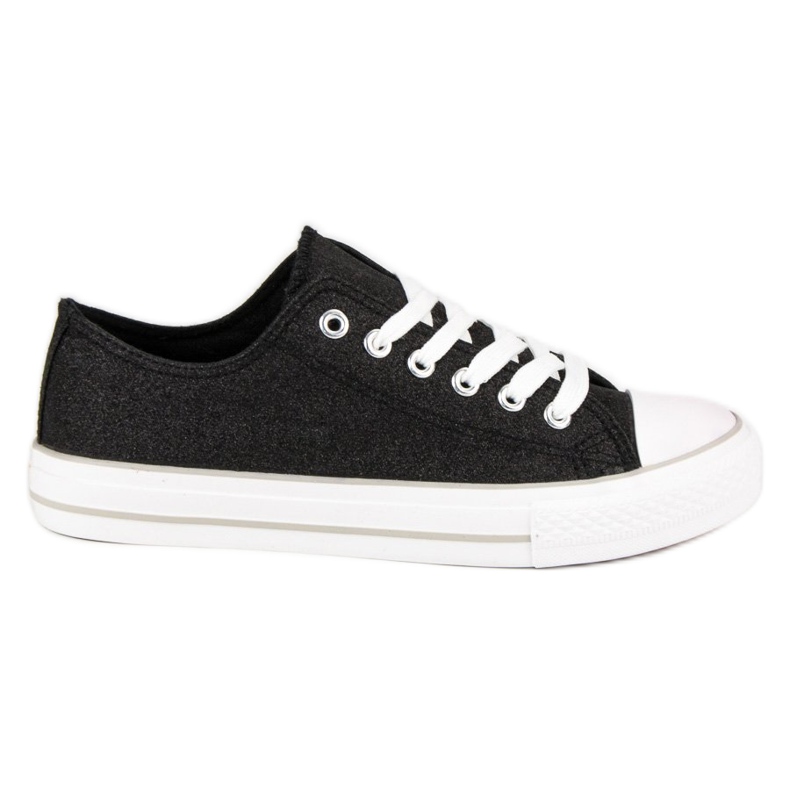 Glitter Sneakers black