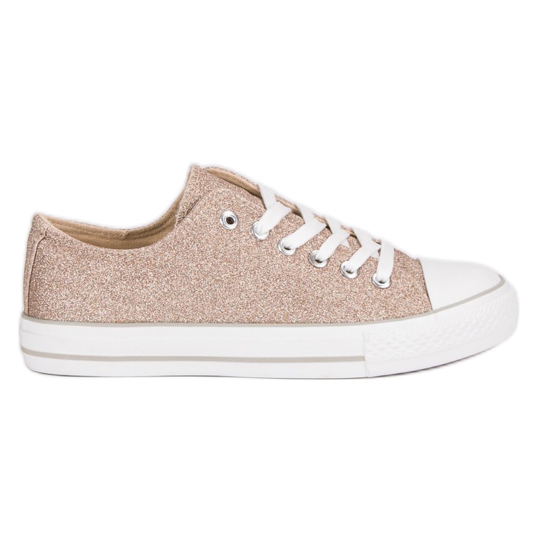 Glitter Sneakers yellow