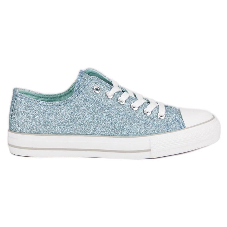 Glitter Sneakers blue