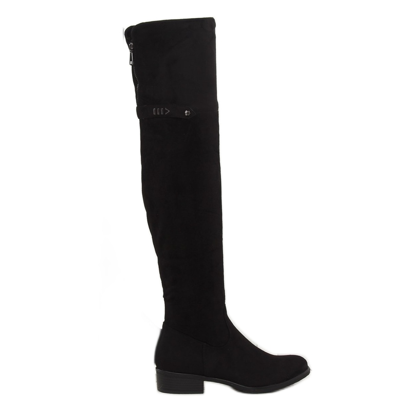 Black Musketeer boots 7531-PG Black