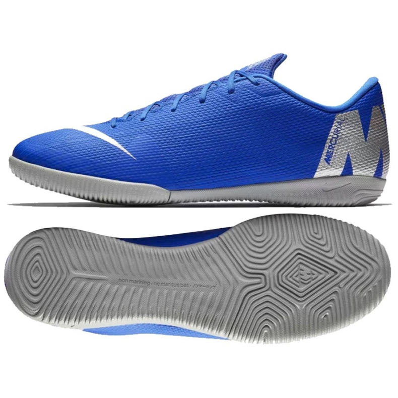 Indoor shoes Nike Mercurial Vapor Ic M AH7383-400 blue blue Indoor shoes Nike Mercurial Vapor Ic M AH7383-400 blue blue