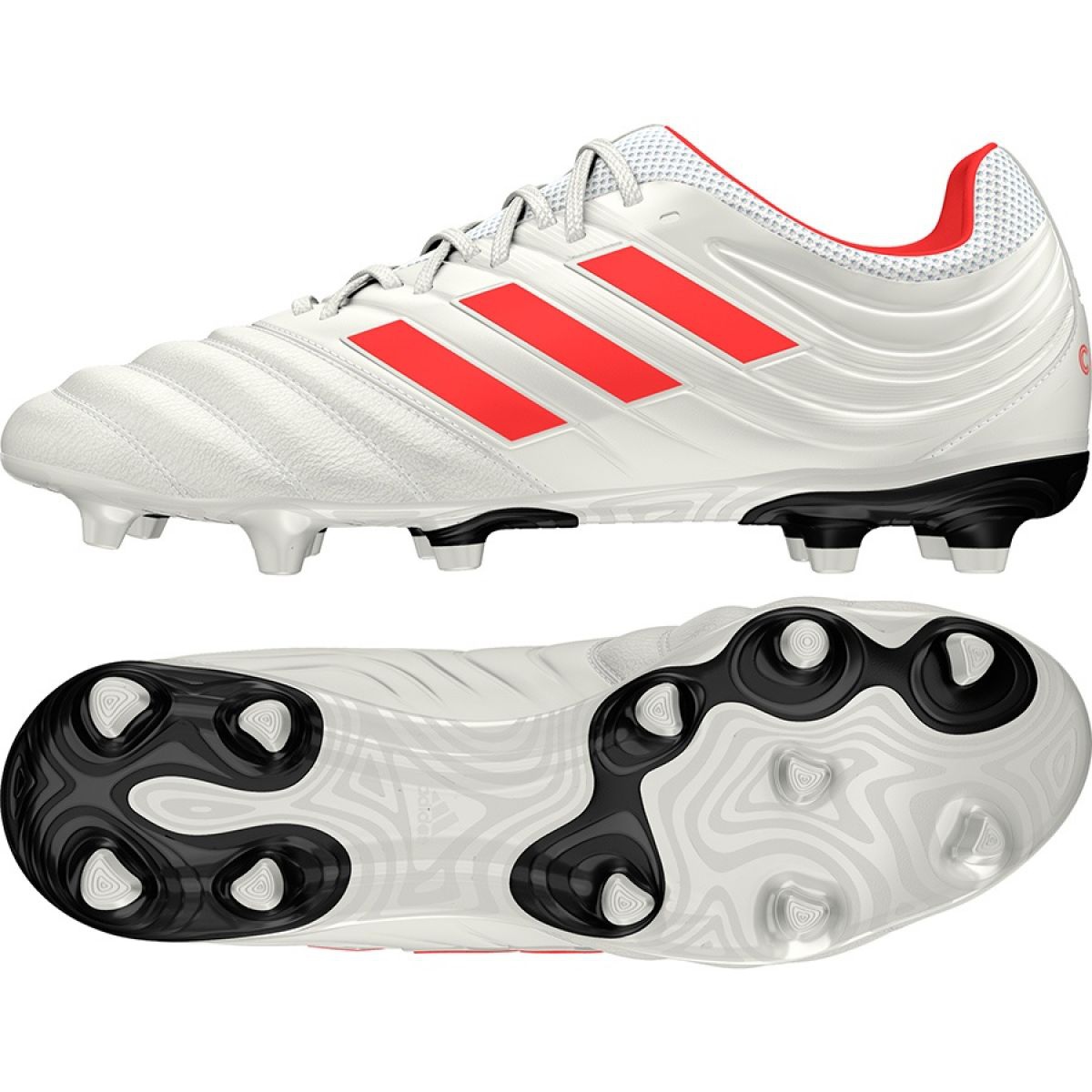 Adidas Copa 19.3 Fg M BB9187 football boots white white