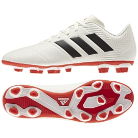 Adidas Nemeziz 18.4 FxG M D97992 football boots multicolored white