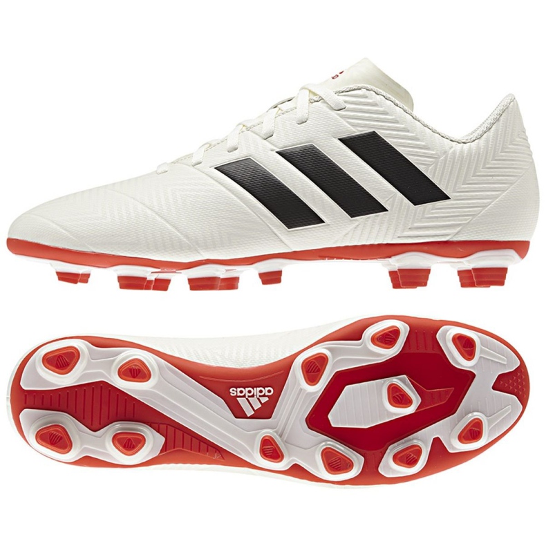Adidas Nemeziz 18.4 FxG M D97992 football boots multicolored white