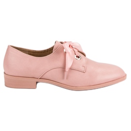 Tina&Co Tied brogues pink