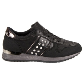 Fashionable Sports Shoes black grey Fashionable Sports Shoes black grey