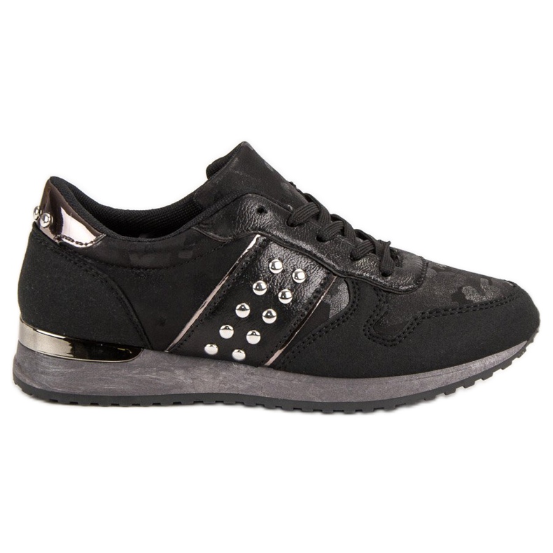Fashionable Sports Shoes black grey