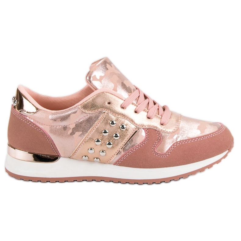 Fashionable Sports Shoes yellow pink