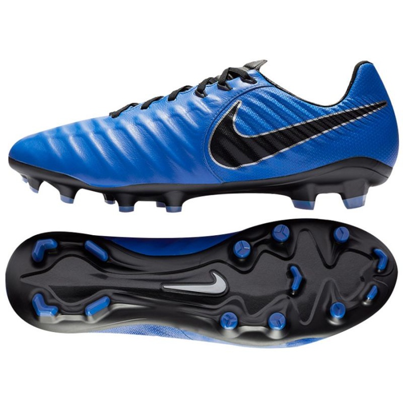 Nike Tiempo Legend 7 Pro Fg M AH7241-400 football shoes blue blue