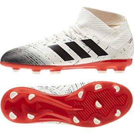Adidas Nemeziz 18.3 FG Jr CM8508 football boots white