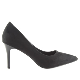 Comfortable pumps on a black LE012P Black pin