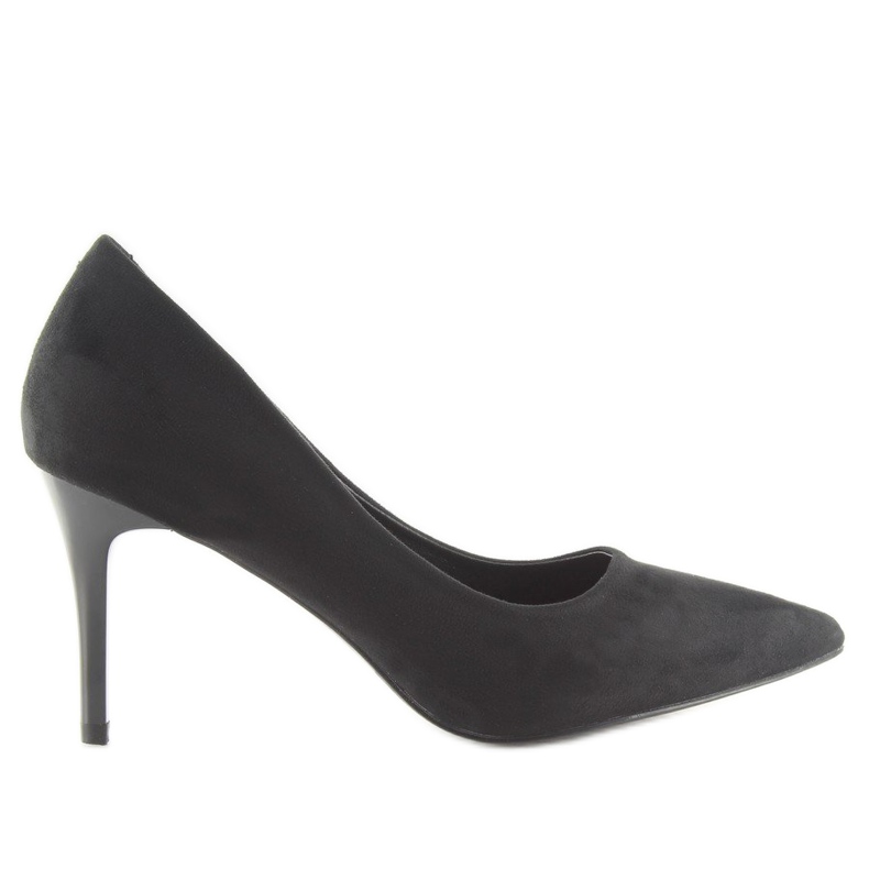 Comfortable pumps on a black LE012P Black pin