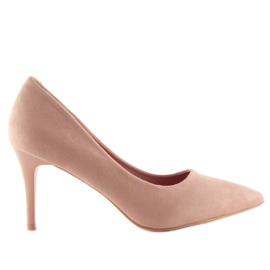 Comfortable pumps on a pink LE012P Pink pin Comfortable pumps on a pink LE012P Pink pin