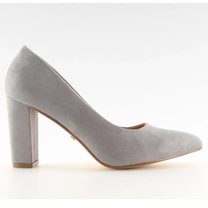 Gray high heel pumps NF-27 Gray II-GAT grey