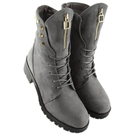 Black worker boots HX-015 black II-GAT