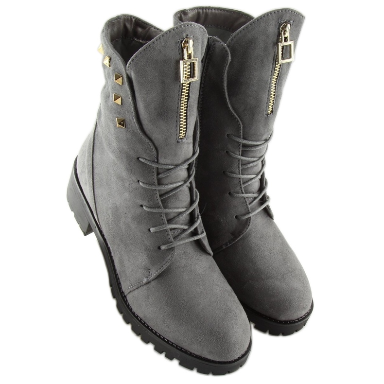 Black worker boots HX-015 black II-GAT