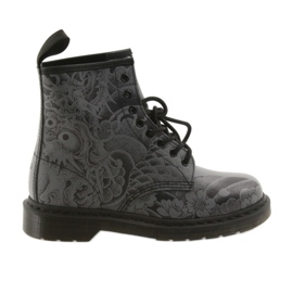 Dr. Martens 1460 OT BLACK grey Dr. Martens 1460 OT BLACK grey