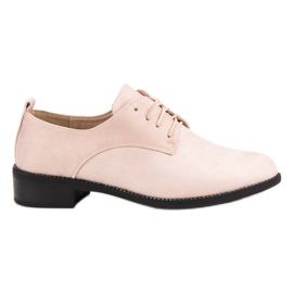 Marquiz Lace-up beige brogues Marquiz Lace-up beige brogues