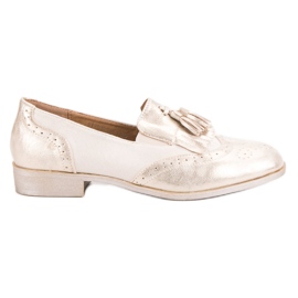 Tina&Co Loafers with fringes yellow Tina&Co Loafers with fringes yellow