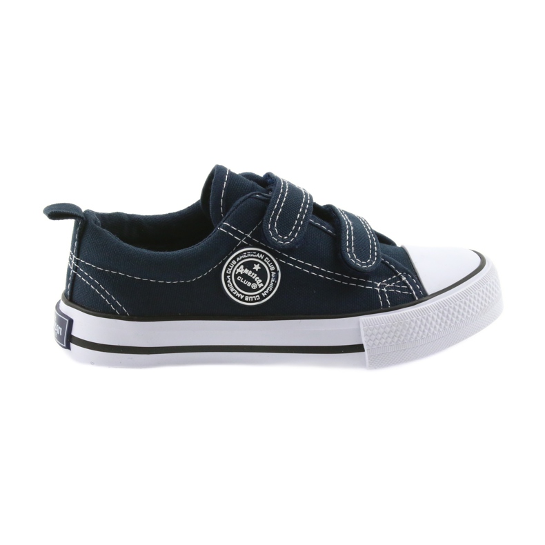 American Club American sneakers children's shoes sneakers white navy blue American Club American sneakers children's shoes sneakers white navy blue