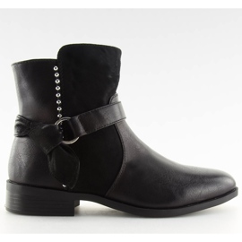 Women's boots black 1046-PA Black