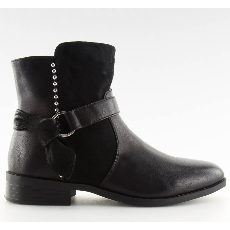 Women's boots black 1046-PA Black