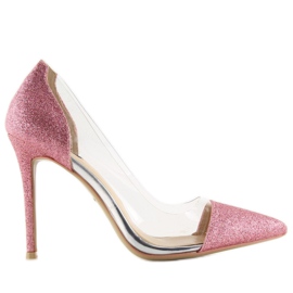 Pink glitter pins 5133 Pink