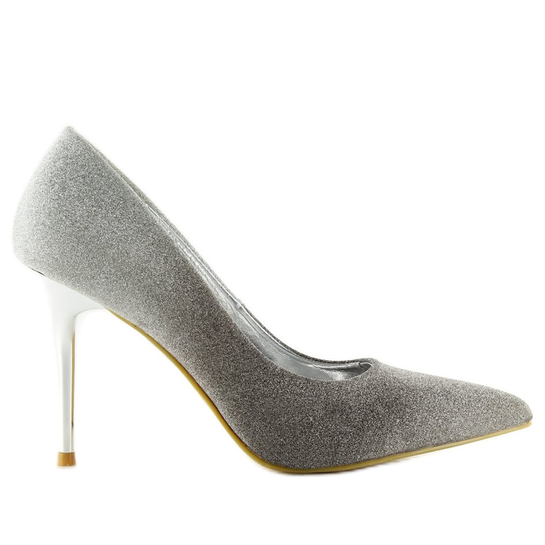 Heels iridescent gray ombre LE053P Gray grey